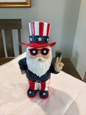 Americana Uncle Sam Stars & Stripes Fourth of July Decor